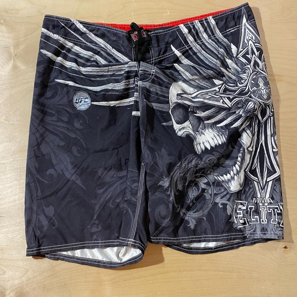 MMA Elite Black Swim Shorts 2XL (OP)